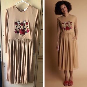 Rachel Antonoff Embroidered Dress